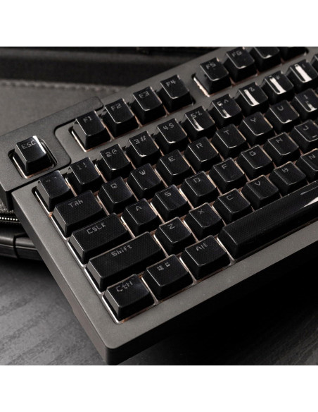 Conjunto de Teclas Mintcaps Cristal Negro 134 Teclas OEM