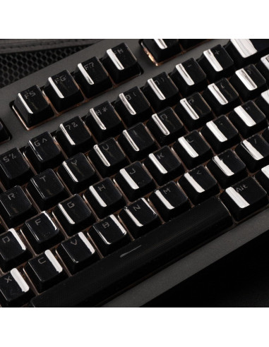 Conjunto de Teclas Mintcaps Cristal Negro 134 Teclas OEM