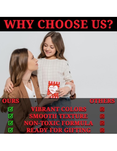 Crayones en forma de corazón Fun Express 24 unidades no tóxicos