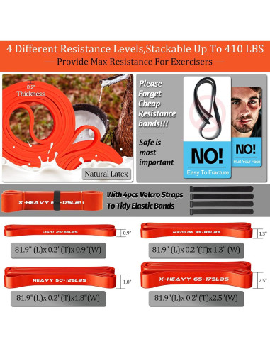 Conjunto de Barra de Resistencia DASKING 75cm 500LB para Gimnasio