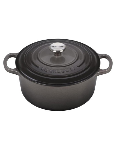 Horno Holandés Redondo Le Creuset 1.89L con Perilla Grabada