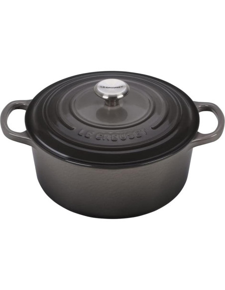 Horno Holandés Redondo Le Creuset 1.89L con Perilla Grabada