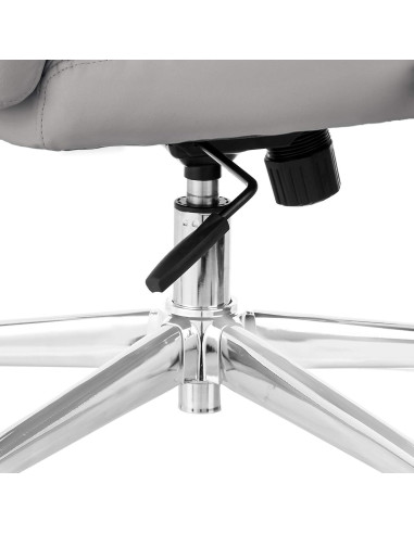 Silla de Oficina Ejecutiva Amazon Basics Gris 125kg Ajustable