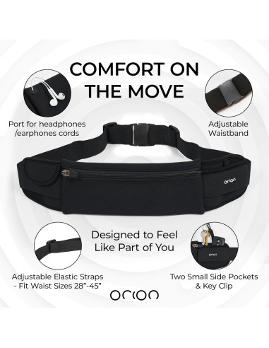 Cinturón de Correr y Riñonera Slim Expertos en Mente y Cuerpo