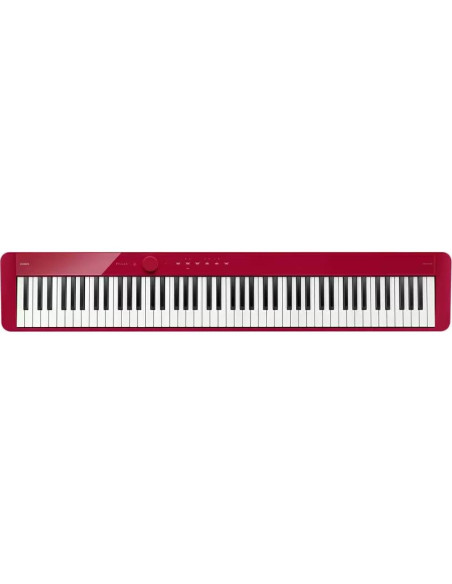 Piano Digital Casio Privia PX-S1100 Rojo con Accesorios