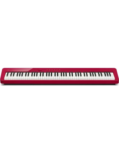 Piano Digital Casio Privia PX-S1100 Rojo con Accesorios