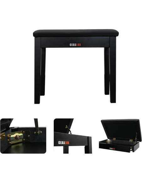 Piano Digital Casio Privia PX-S1100 Rojo con Accesorios