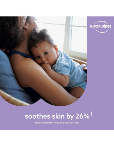 Toallitas Húmedas WaterWipes 360 Unidades Calmantes para Bebés