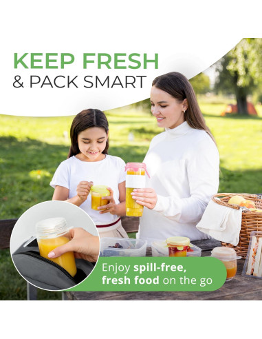 Tapa de Silicona Orblue 6 Piezas 6.6 a 8.9 cm Transparente