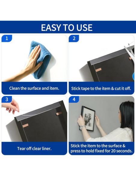 Cinta Doble Cara Nano Dntemr 6.1 Metros Alta Resistencia