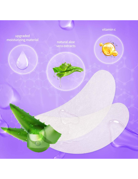 Parche Hidrogel para Ojos VEYES INC - 50 Pares Aloe Vera