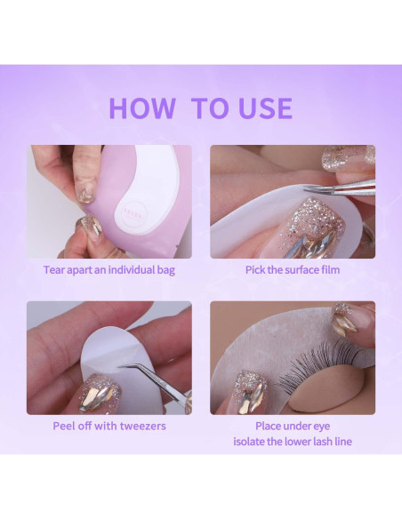 Parche Hidrogel para Ojos VEYES INC - 50 Pares Aloe Vera