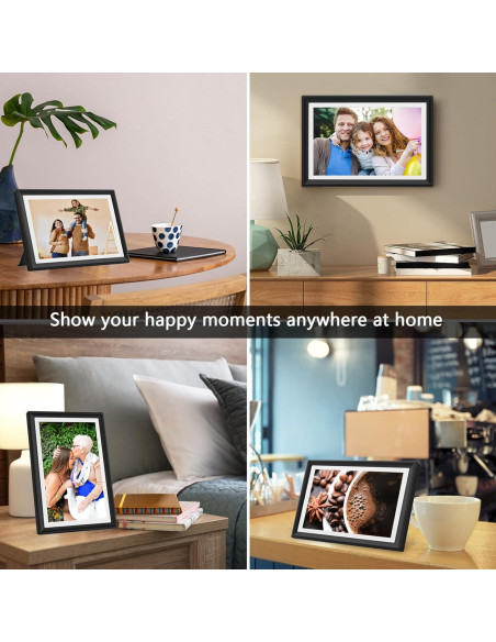 Marco de Fotos Digital Moonka 10.1" WiFi 32GB Pantalla HD