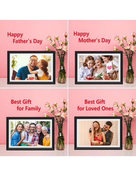 Marco de Fotos Digital Moonka 10.1" WiFi 32GB Pantalla HD