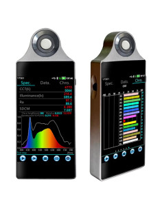 Espectrómetro Colorímetro HP330 Portátil Medidor de Luz