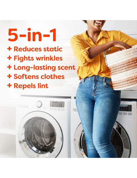 Hojas Mega para Secadora Bounce Brisa Fresca 130 Unidades