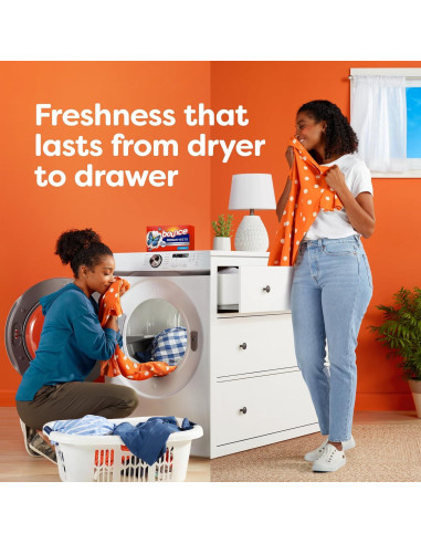 Hojas Mega para Secadora Bounce Brisa Fresca 130 Unidades