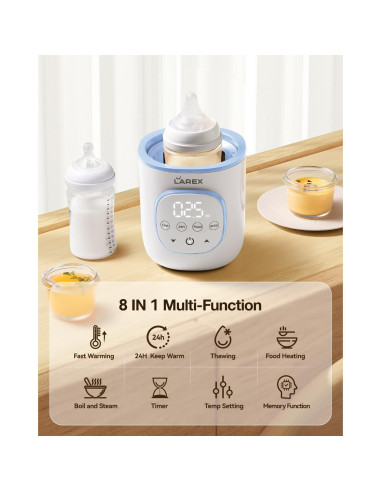 Calentador de Botellas LAREX 8 en 1 Digital Libre de BPA