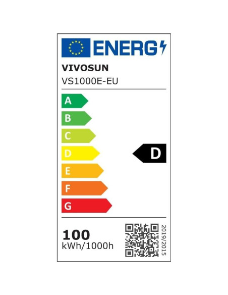 Luz de Cultivo LED VIVOSUN VS1000E 100W Espectro Completo