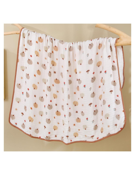Manta de Muselina Brnabiou 88.9x76.2cm Algodón Oso