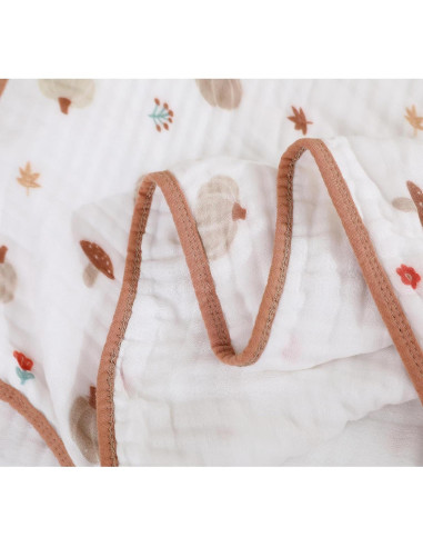 Manta de Muselina Brnabiou 88.9x76.2cm Algodón Oso