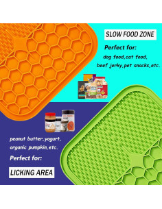 Alfombrillas de Lamer para Perros Kwispel 3 Pcs 20.8 cm 2