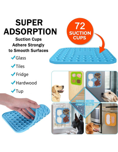 Alfombrillas de Lamer para Perros Kwispel 3 Pcs 20.8 cm