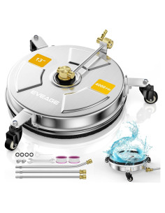 Limpiador de Superficies 2-en-1 EVEAGE 33cm para Lavadora a Presión