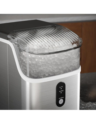 Máquina de Hielo Nugget Crzoe 15.88 kg/día Autolimpiante
