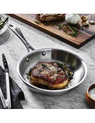 Sartén de Acero Inoxidable ZWILLING Spirit 20 cm 3 Capas