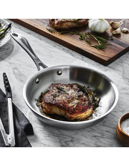 Sartén de Acero Inoxidable ZWILLING Spirit 20 cm 3 Capas