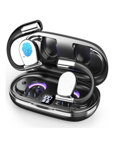 Auriculares Traductores AI OWS 3-en-1 Negro, 144 Idiomas