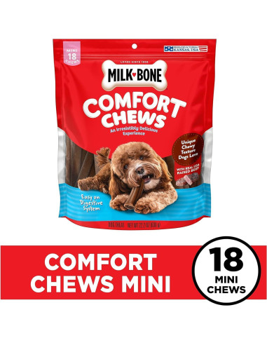 Golosinas para Perros Milk-Bone Mini Comfort Chews 0.63 kg