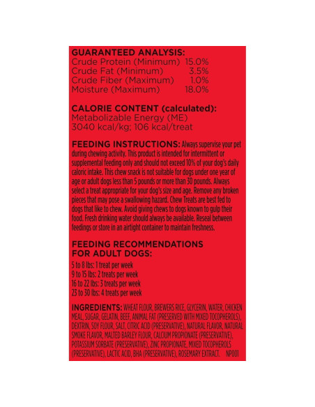 Golosinas para Perros Milk-Bone Mini Comfort Chews 0.63 kg