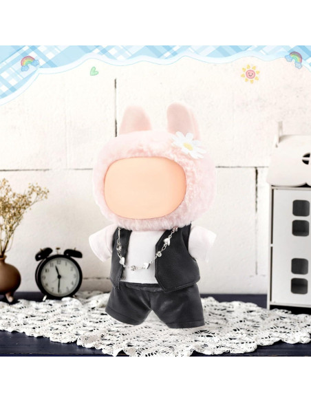 Conjunto de Ropa para Muñecas Hiboom 17 cm Camiseta y Chaleco