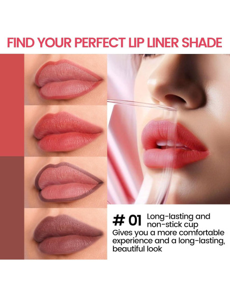 Tinte de Labios Peel Off HOSAILY Doble Cara Impermeable 4.2g