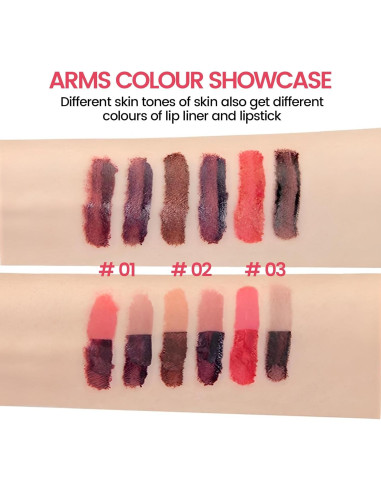 Tinte de Labios Peel Off HOSAILY Doble Cara Impermeable 4.2g