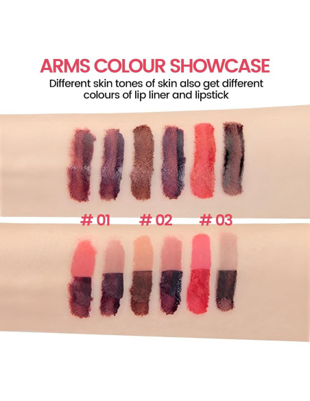 Tinte de Labios Peel Off HOSAILY Doble Cara Impermeable 4.2g