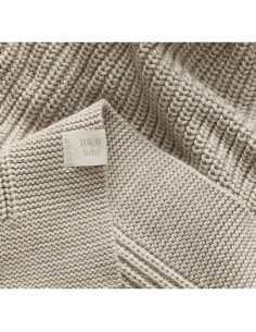 Manta de Bebé Acanalada BOLL & BRANCH 100% Algodón Orgánico 2