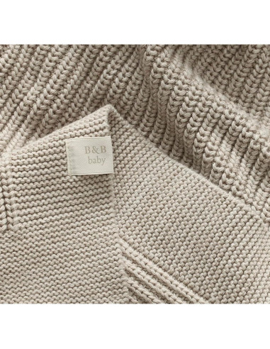 Manta de Bebé Acanalada BOLL & BRANCH 100% Algodón Orgánico