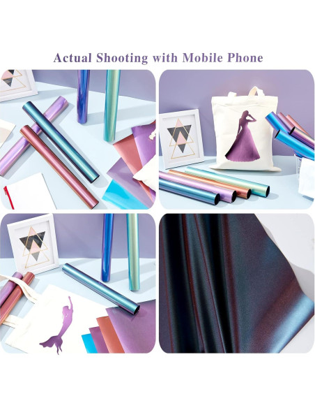 Vinilo de Transferencia de Calor Tintnut Camaleón 30.48x25.4cm 9 Colores