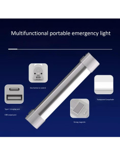 Luz de Trabajo LED Recargable MONIOUTDOOR LLQ20 5 Modos 2