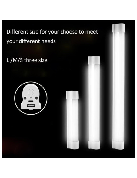 Luz de Trabajo LED Recargable MONIOUTDOOR LLQ20 5 Modos