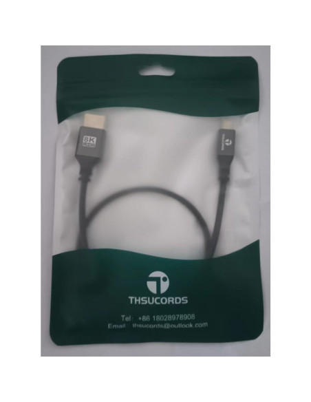 Cable Micro HDMI a HDMI 0.5M Jinglong 8K 60Hz 48Gbps
