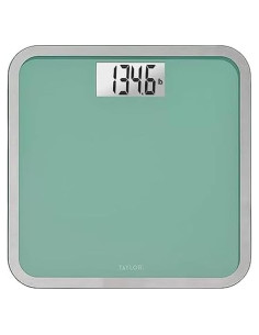 Báscula Digital de Vidrio Taylor 5274460 500 kg Verde Espuma