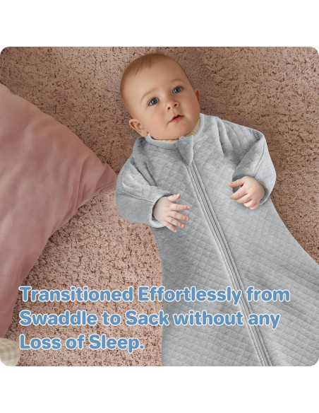Saco de Sueño para Bebés Amrcbb 1.5 Tog Algodón 3-6 Meses