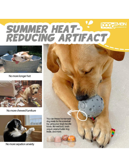 Juguete para Masticar Perros Doggiemon Blanco 10.99cm Indestructible