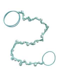 Tiras de Cabello en Espiral SISYOUP Aqua 63.5 cm Sin Daño