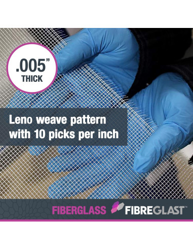 Malla de Fibra de Vidrio Fibre Glast 0.91 m - Resistente y Liviana