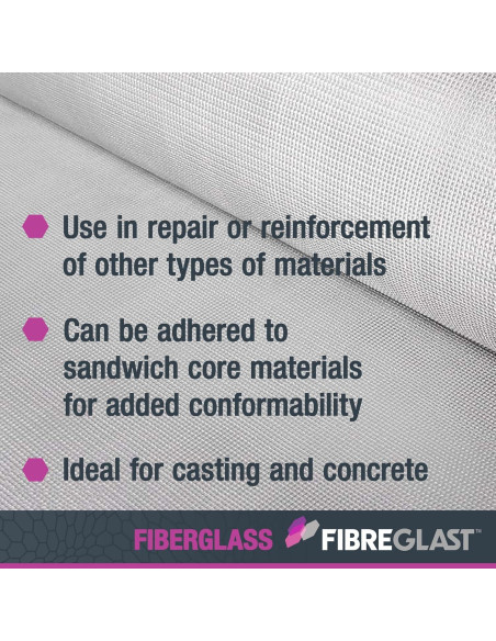 Malla de Fibra de Vidrio Fibre Glast 0.91 m - Resistente y Liviana